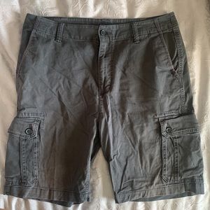 Old Navy Mens Gray Cargo Shorts